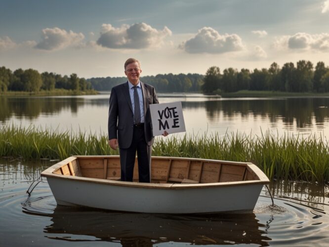 Brandenburg: Wo die Flut zur Wahlhilfe wird