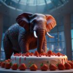 der dax ein tanzender elefant auf der suche nach dem perfekten erdbeerkuchen