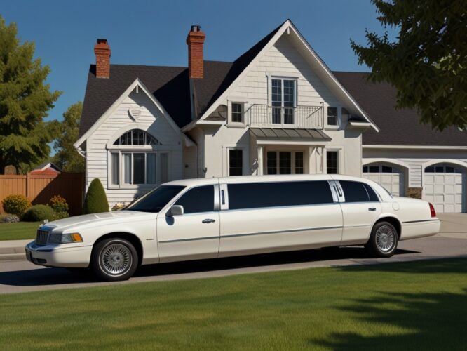 die laengste limousine europas ein schnaeppchen fuer denjenigen der ein haus mit parkplatz sucht