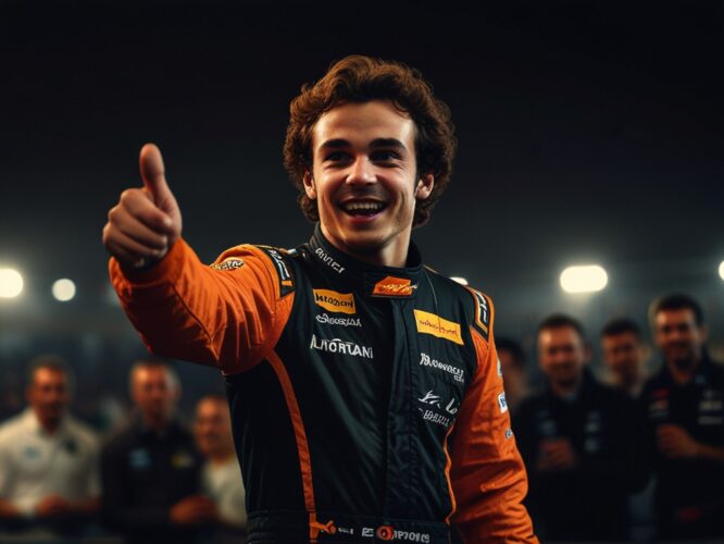 Lando Norris: Der neue Messias der Formel 1? Oder doch nur ein weiterer Heiliger der Geschwindigkeit?