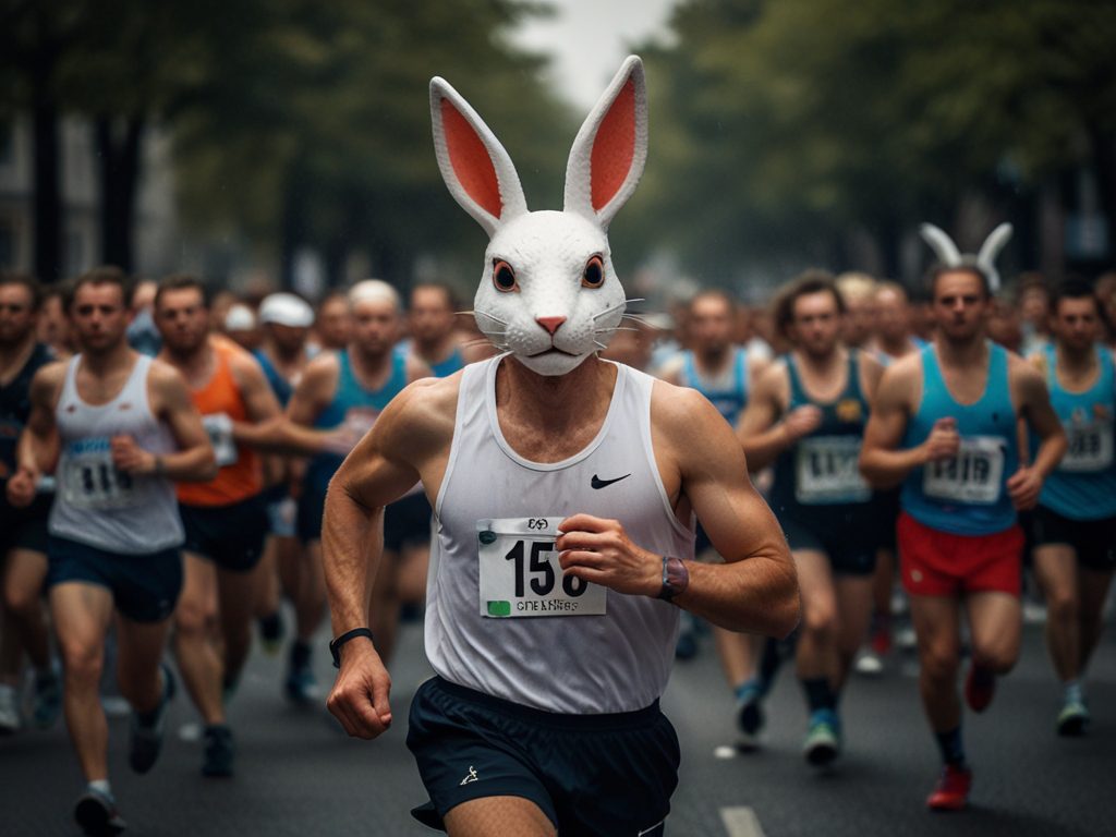 Marathon Berlin: Die Suche nach dem Heiligen Gral der Leistungsgesellschaft – Oder warum wir alle nur Hasen sind