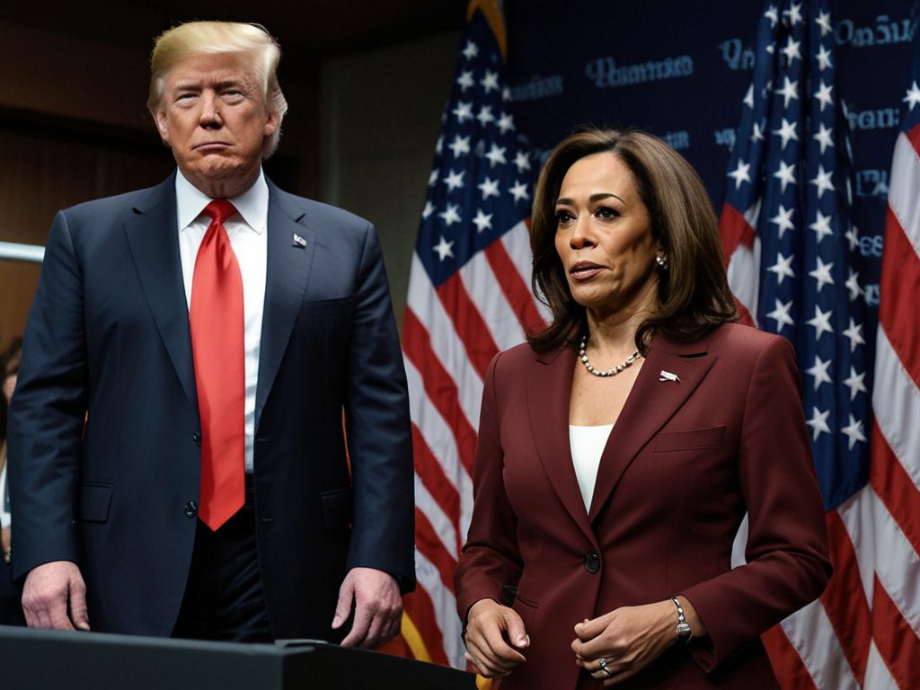 Trump und Harris: Ein Wahlkampf im Schatten des absurden