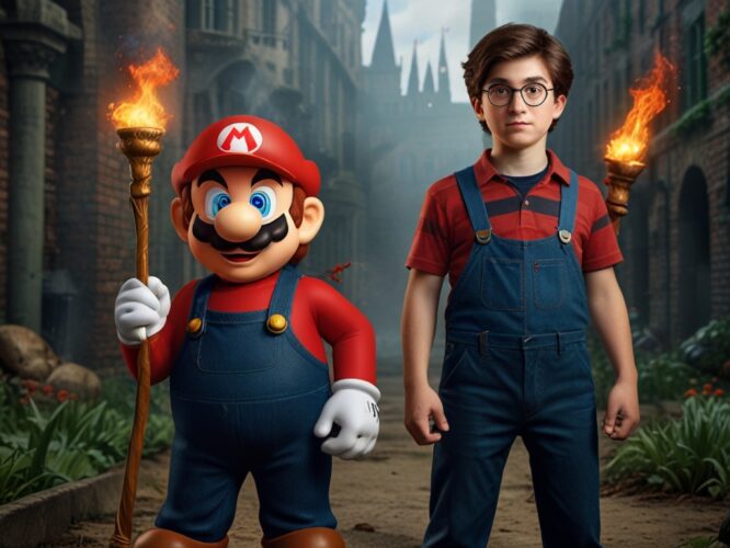 Harry Potter & Super Mario: Die unheilige Allianz, die uns alle in den Wahnsinn treiben wird!