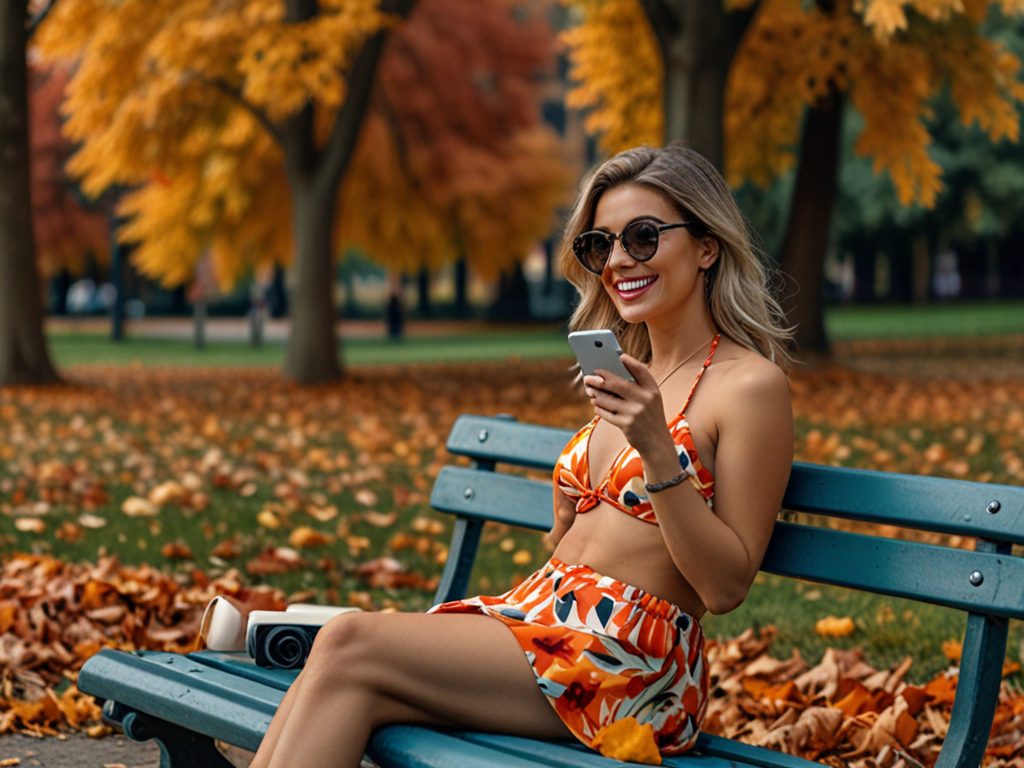 Herbst-Blues:  Wie die Welt an einem Instagram-Bild verzweifelt –  Der Sinn des Lebens im Herbst-Content von Jenny Frankhauser