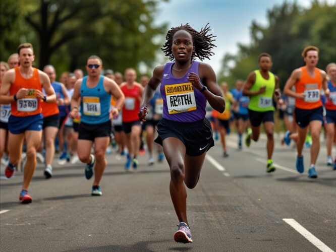 Marathon: Wenn die Uhr tickt und die Blase drückt – Ruth Chepngetich, die Weltrekordlerin und der Kampf gegen die Zeit