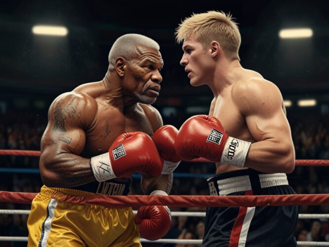 Mike Tyson vs. Jake Paul:  Wenn ‚Iron Mike‘ mit 58 Jahren noch mal zulangt – Ein Boxkampf der absurden Art